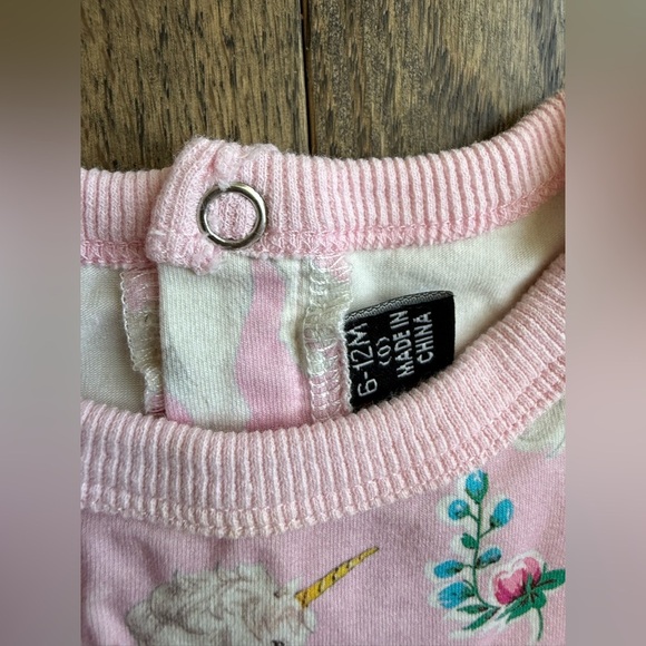 Rock Your Baby Pink Floral Dress with Cream Tulle Skirt 6-9 months EUC - Picture 4 of 9